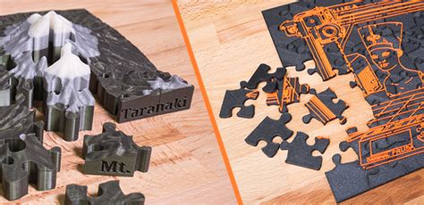 Create and print your own 3D jigsaw puzzles!.